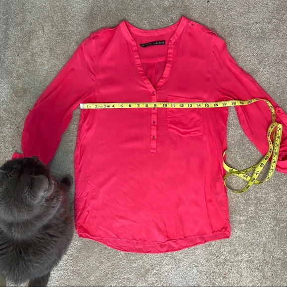 Pink Zara Blouse! - Picture 5 of 6